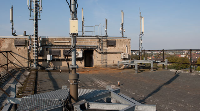 Letzte Funktion der Ruine: Standort für Mobilfunkantennen